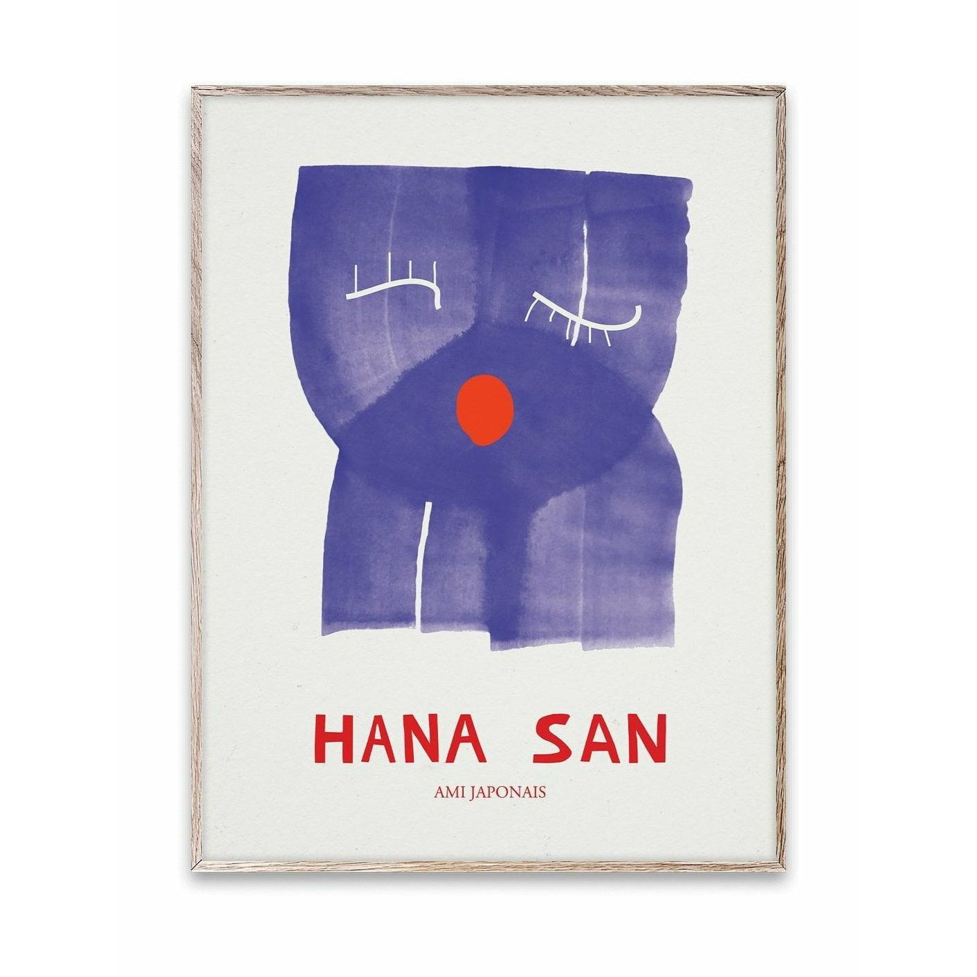 Paper Collective Hana San Poster, 30x40 cm