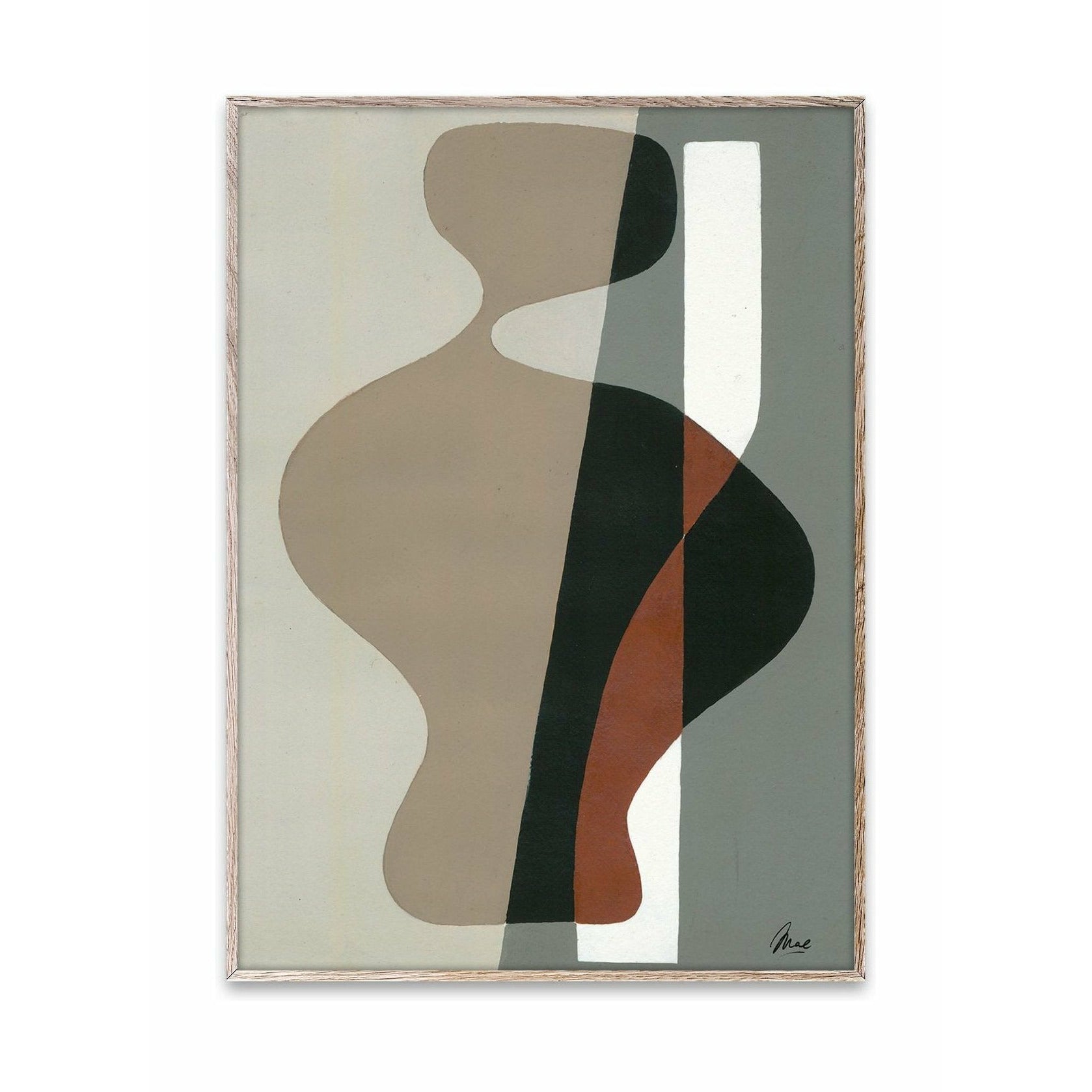 Papierowe kolektyw La Femme 03 plakat, 30x40 cm