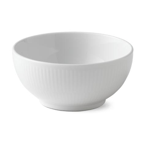Royal Copenhagen White Flanted Bowl, 47 Cl