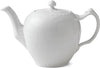 Royal Copenhagen White Flered Half Lace Teapot, 100cl
