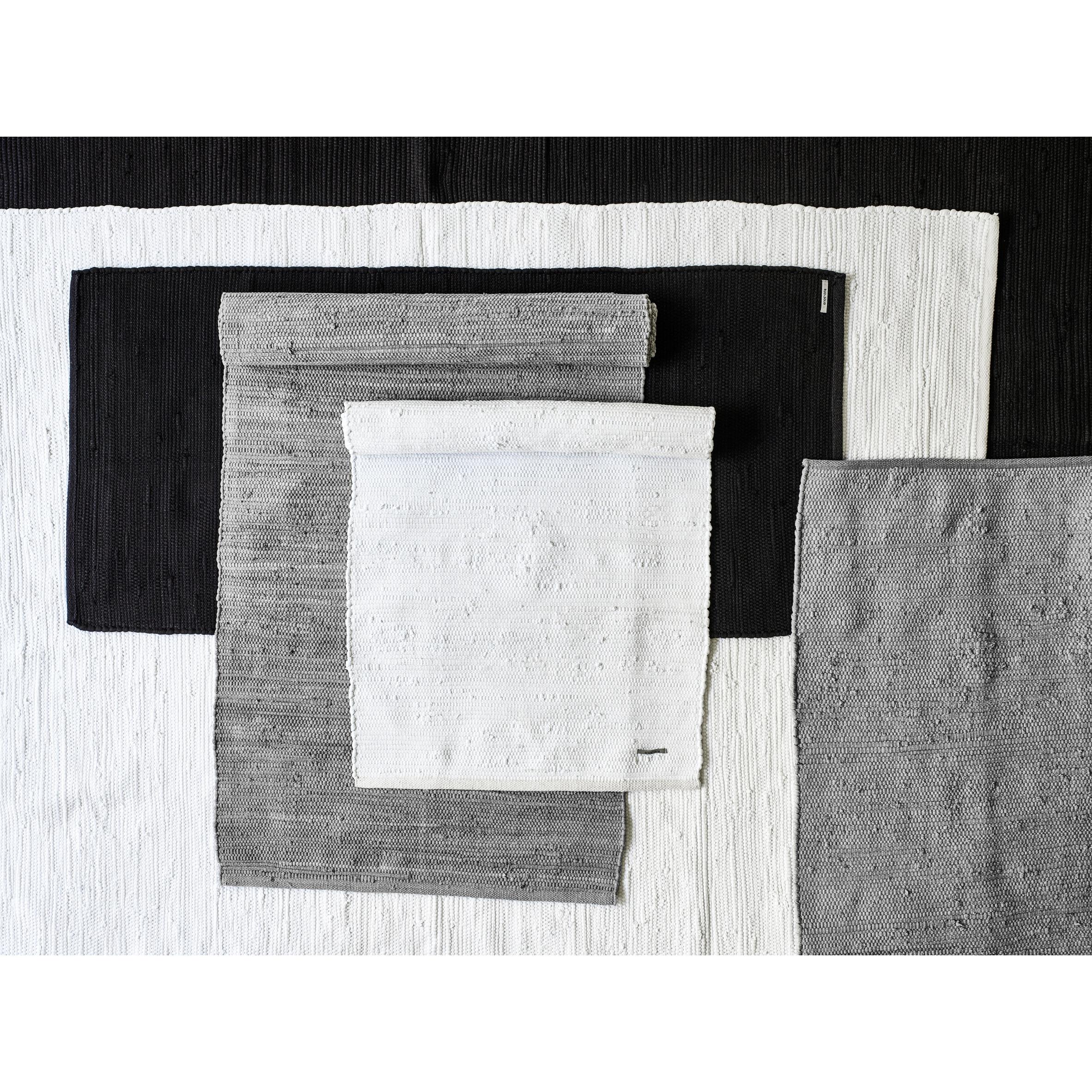 Dywany bawełniany dywan czarny, 65 x 135 cm