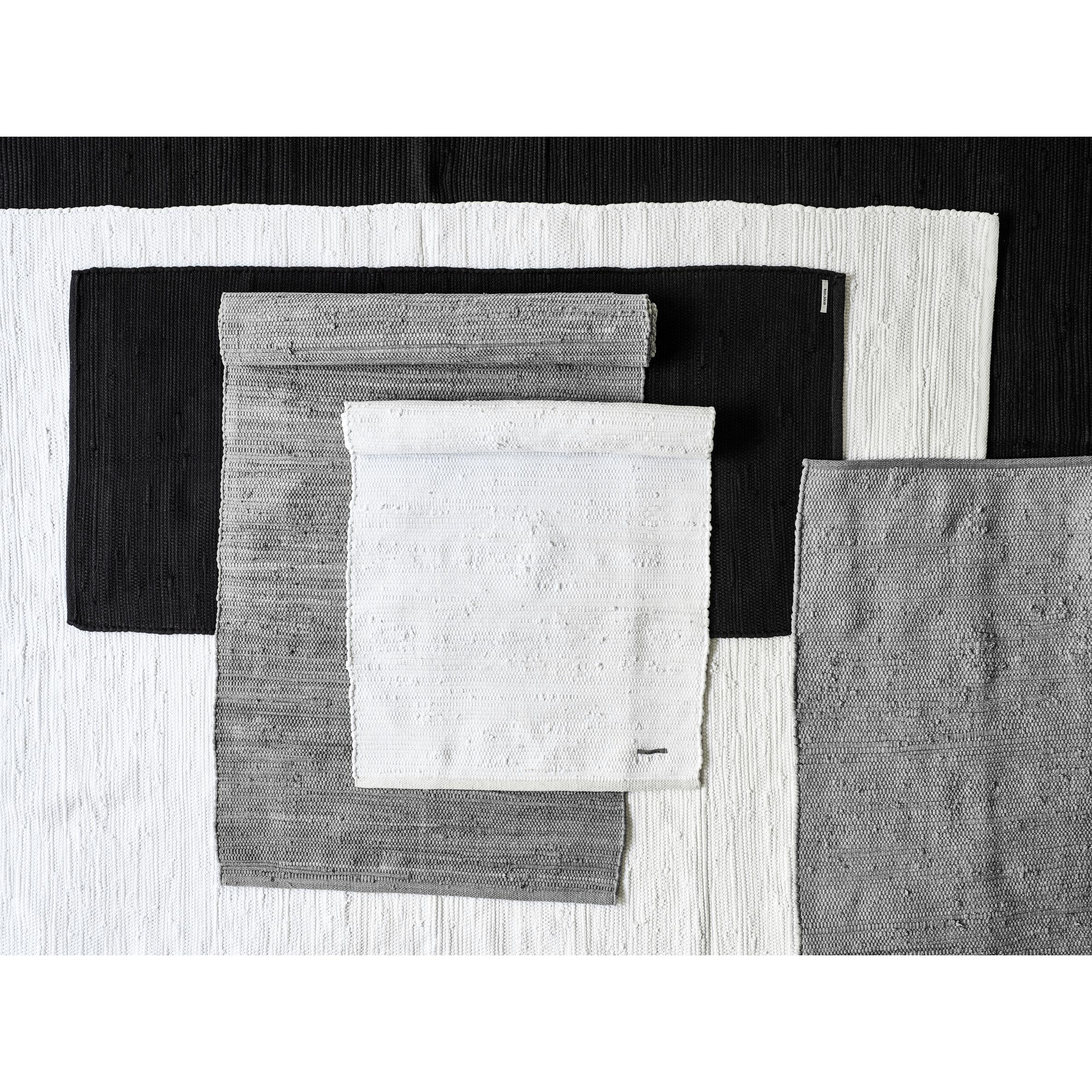 Dywany bawełniany dywan czarny, 75 x 300 cm