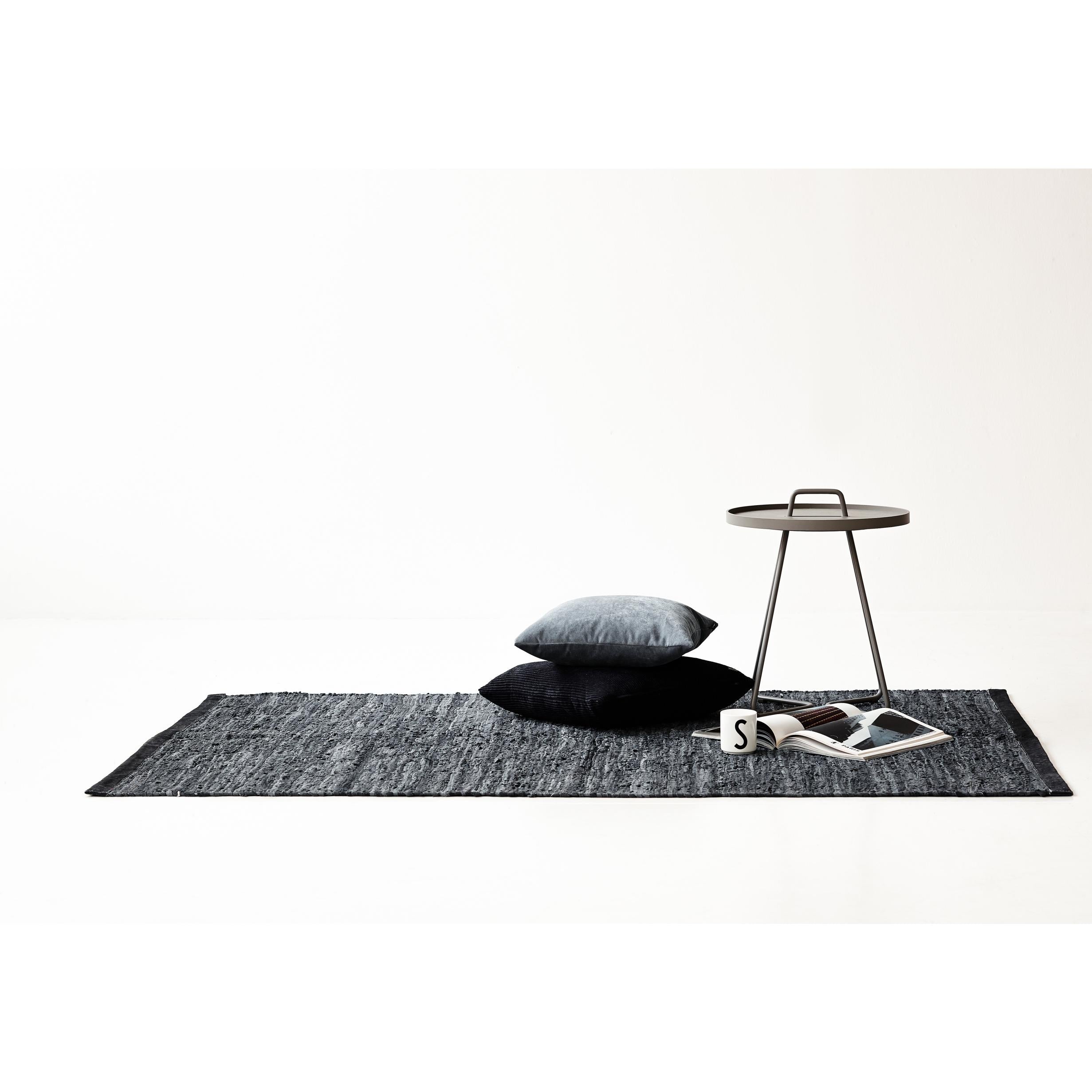 Dywany dywanik na dywan ciemnoszary, 65 x 135 cm