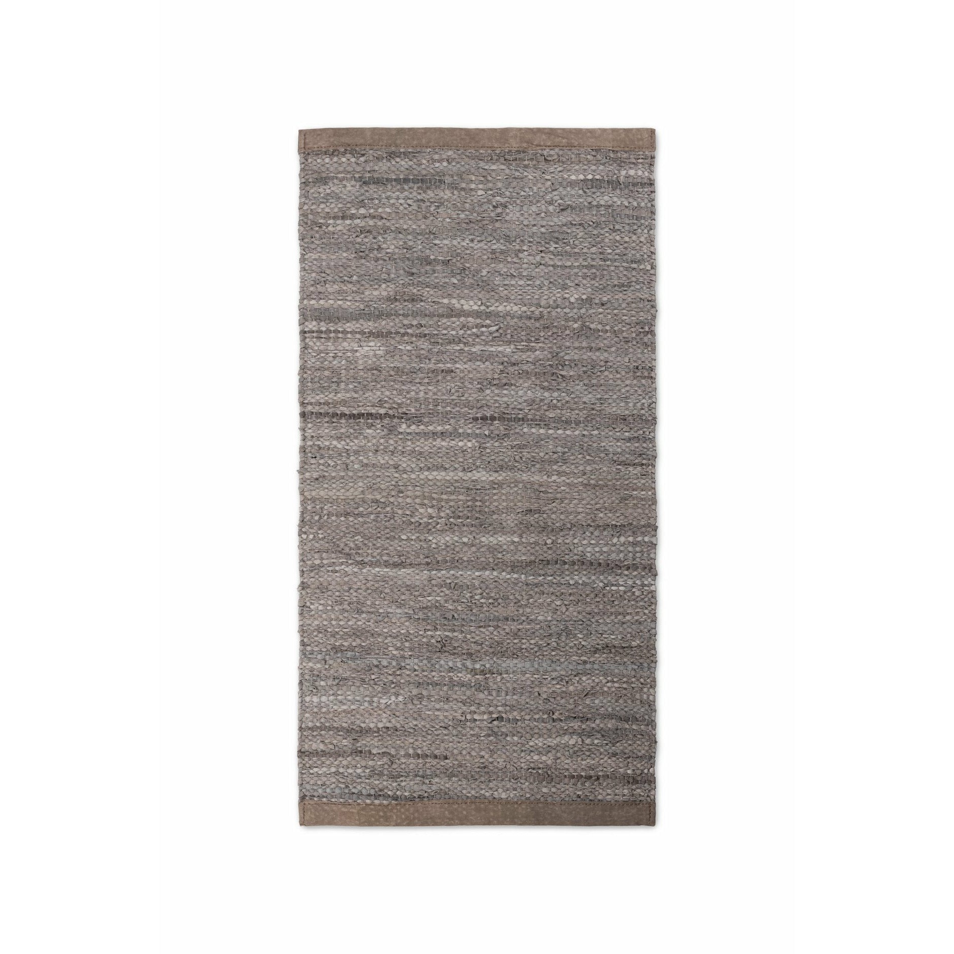 Rug Solid Leather Carpet Wood, 75 X 300 Cm