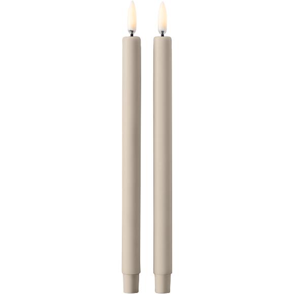 Stoff Nagel Led Led Candles autorstwa Uyuni Lighting Set z 2, piasek