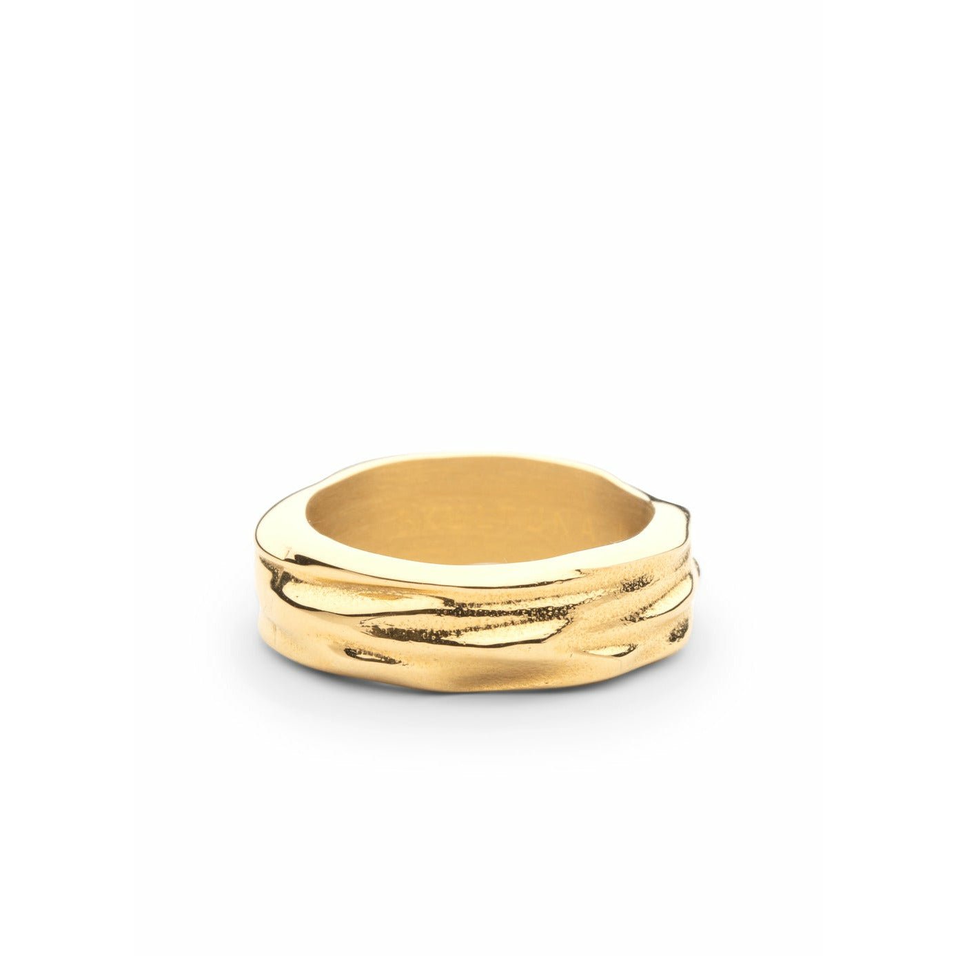 Skultuna Obiekty Obiekty Gruby Pierścień Mały matowy złoto, Ø1,6 cm