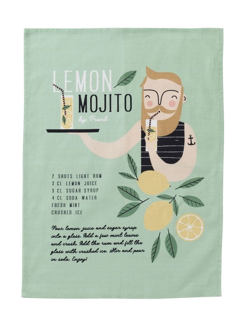 Spira Kompis Tea Redel Frank Lemon Mojito, 47x65 cm