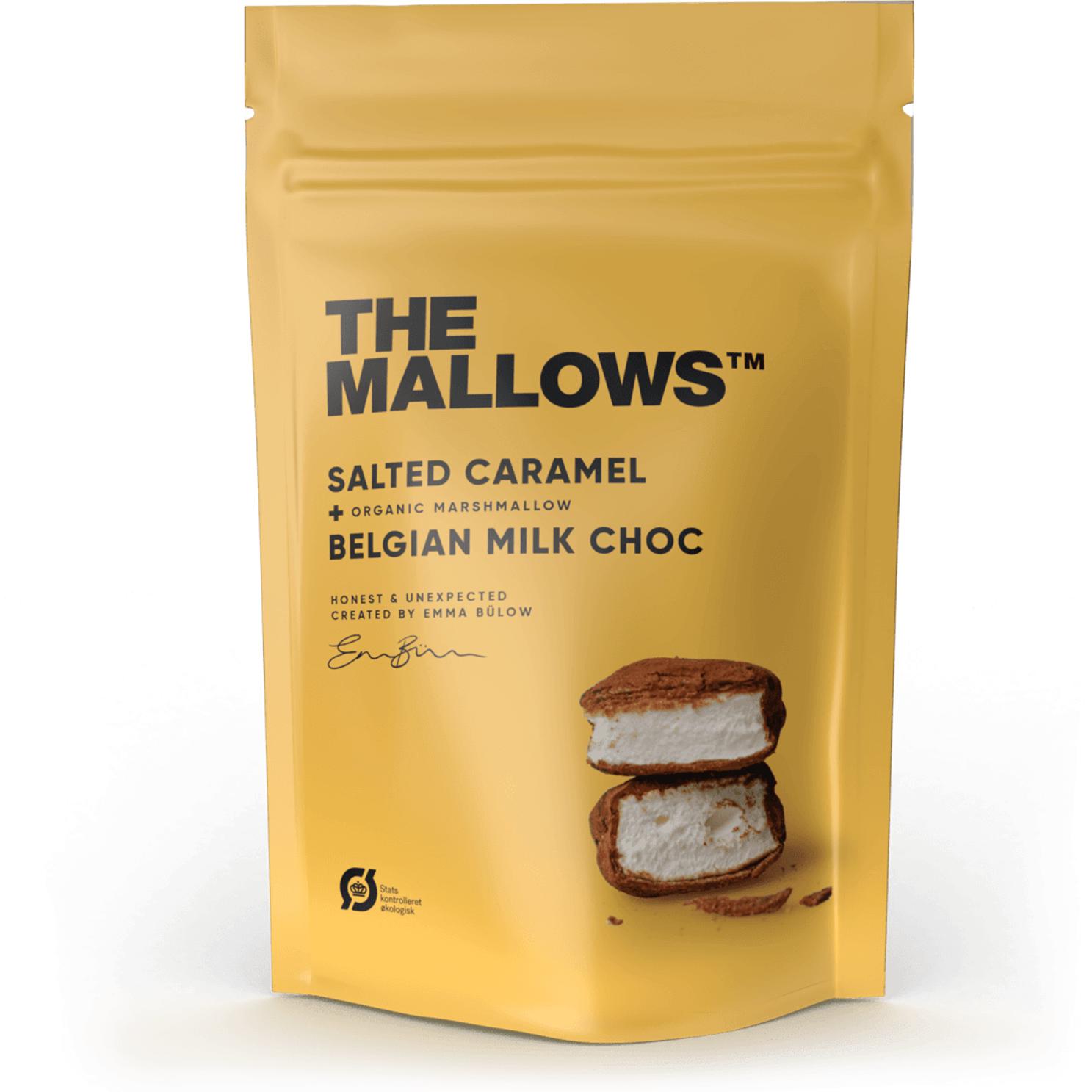 The Mallows Marshmallows z solonym karmelem i czekoladą, 150g