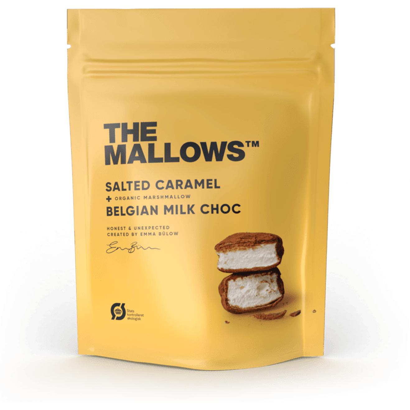The Mallows Marshmallows z solonym karmelem i czekoladą, 90G