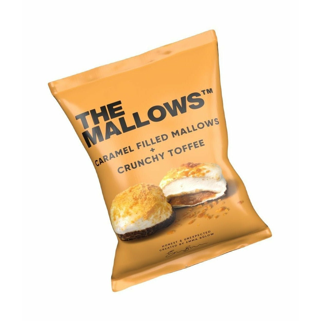 The Mallows Marshmallows z karmelowym wypełniającym chrupiącą toffi, 11G