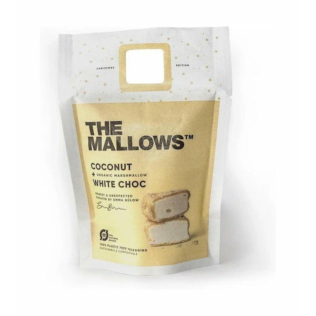 The Mallows Marshmallows z kokosem i białą czekoladą, 150g