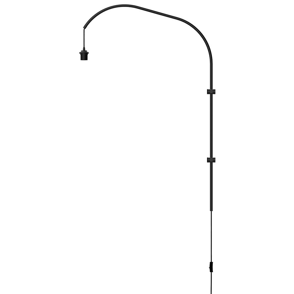Umage Vita Willow Lampa pojedyncza podłogowa stojak na czarny, 123 cm