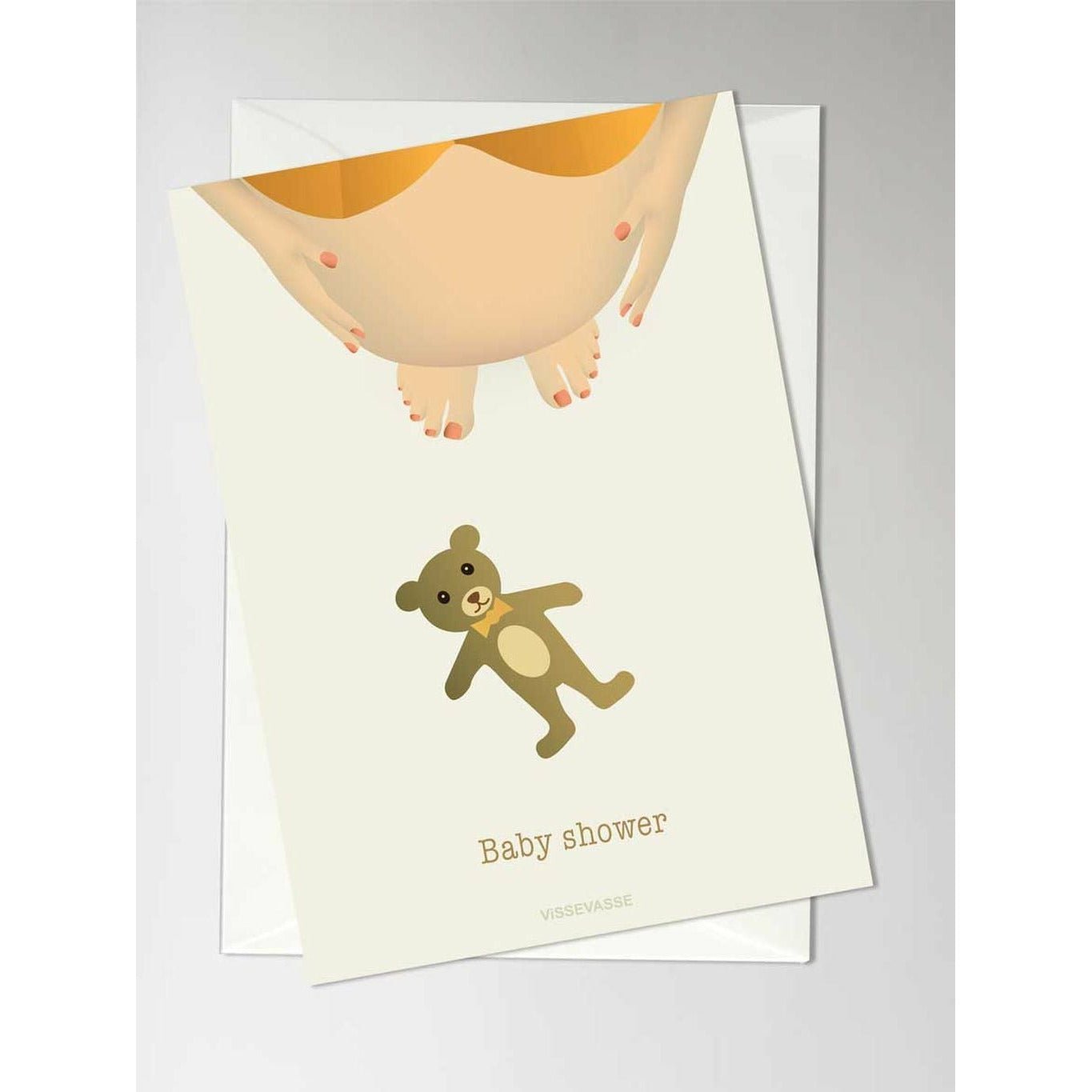 Vissevasse Baby Shower Carding Card