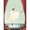 Plakat Vissevasse Ballerina, 15 x 21 cm