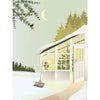 Vissevasse Christmas in the Greenhouse plakat, 15 x21 cm