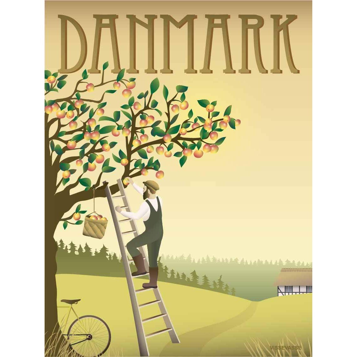 Vissevasse Danii Plakat Apple Tree, 15 x21 cm