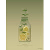 Vissevasse Lemonade Plakat, 15 x 21 cm