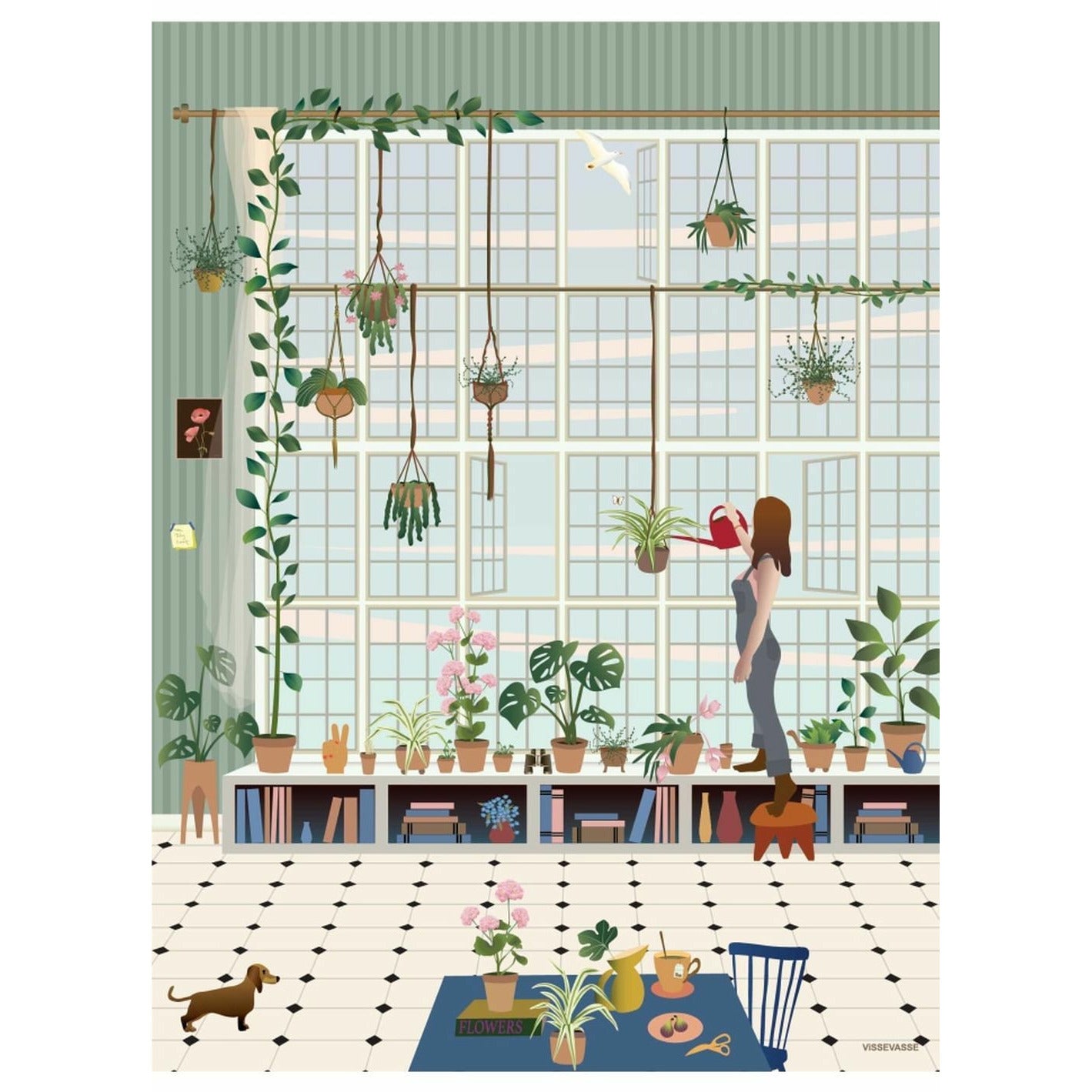 Vissevasse Plant Lover Plakat, 50 x 70 cm