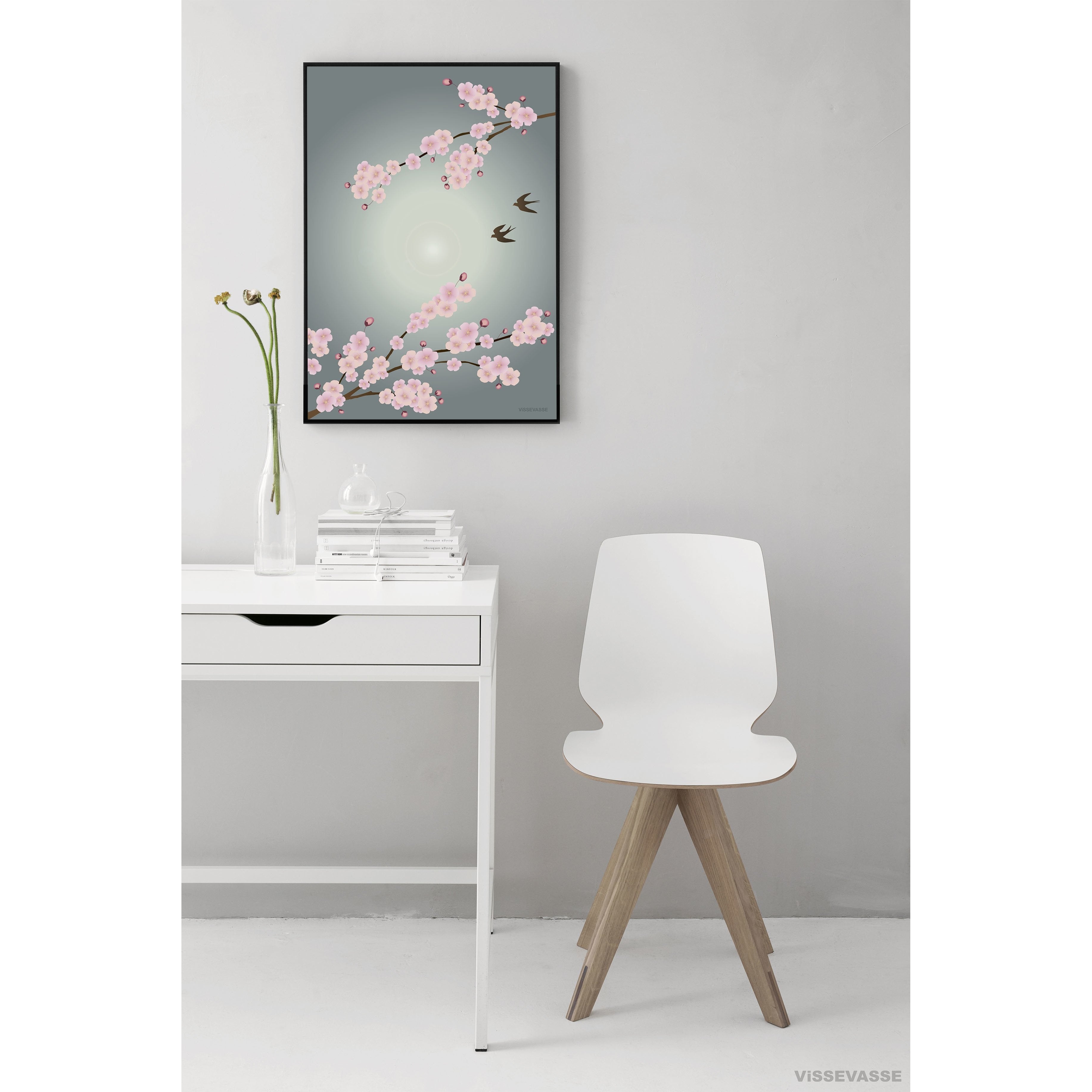 Plakat Vissevasse Sakura, 15 x 21 cm