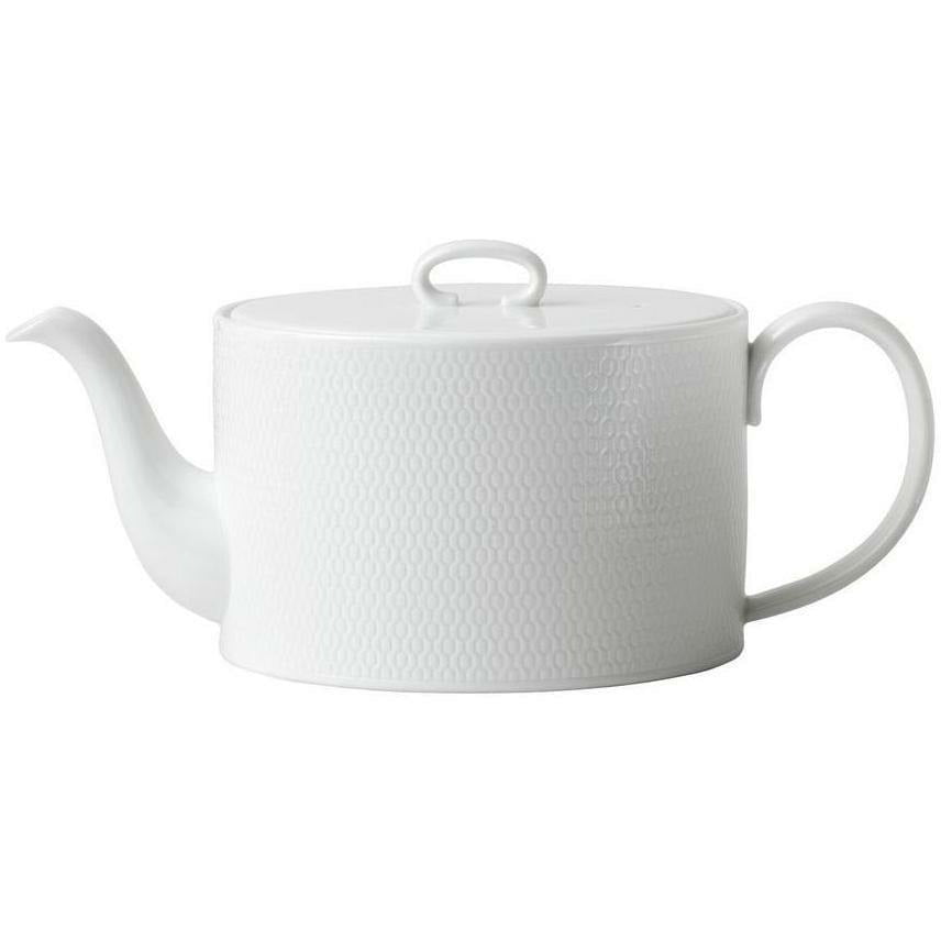 Wedgwood Gio Teapot 1 L Pudełko prezentowe, białe