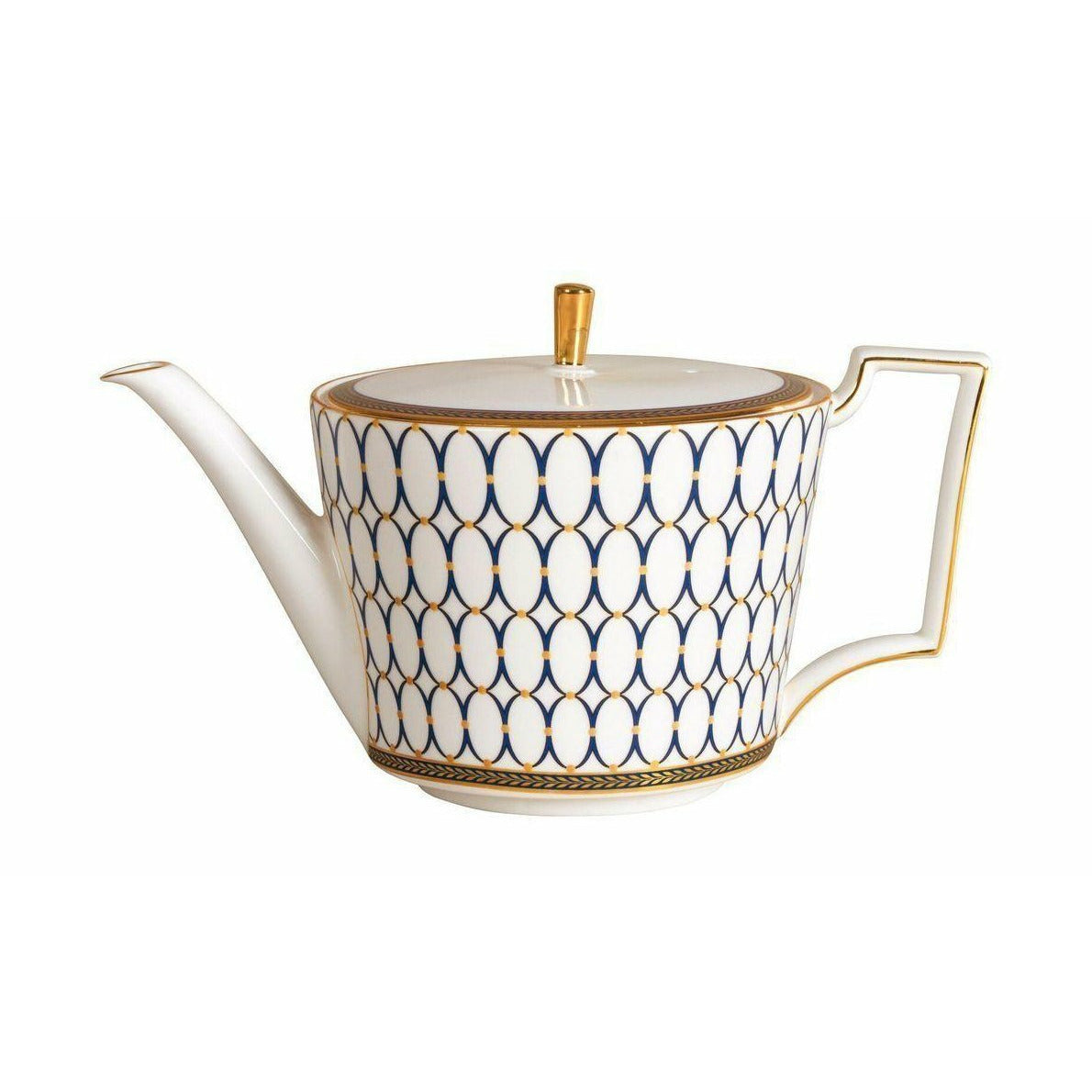 Wedgwood Renaissance Gold Teapot 1 L, biały/niebieski