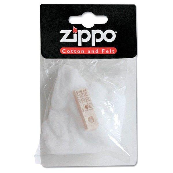 Zippo Bawełniana wełna i odczuwana wymiana zapalniczek Zippo