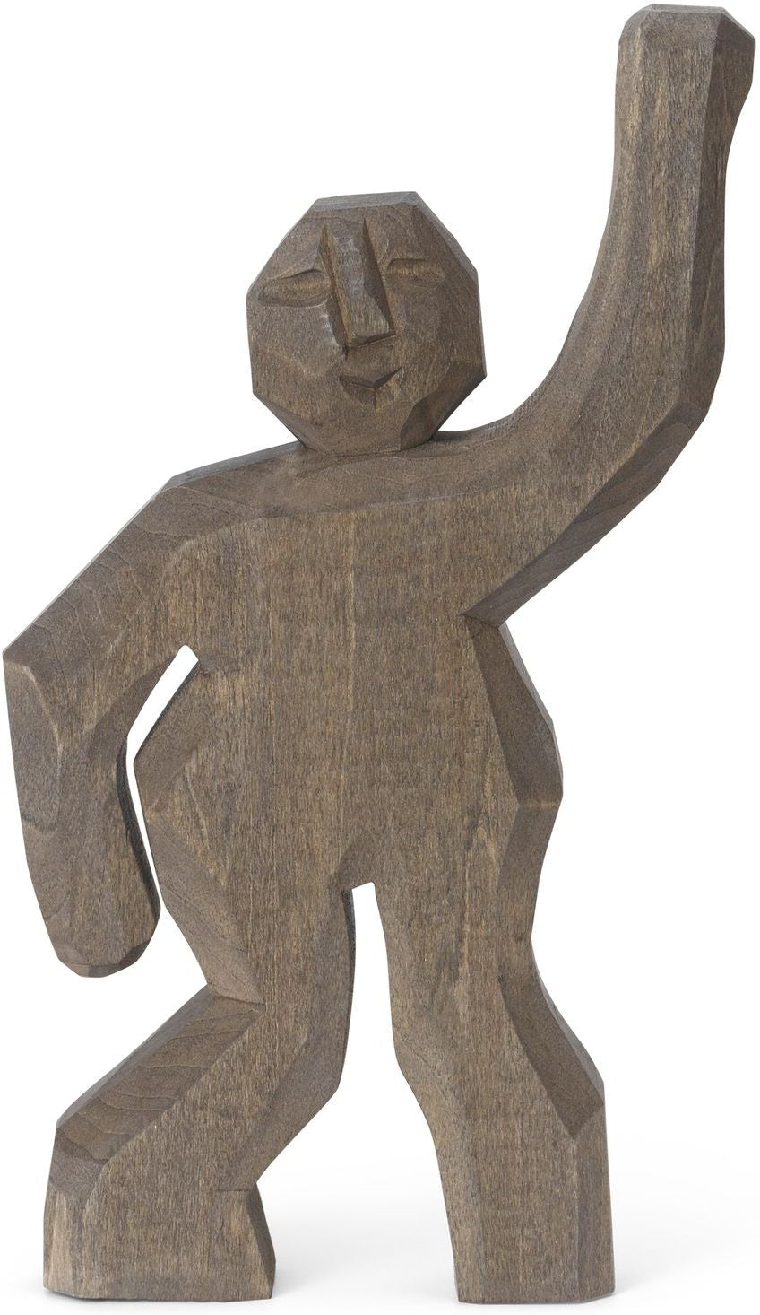 Ręcznie rzeźbiona figura Ferm Living Aksel, antracyt