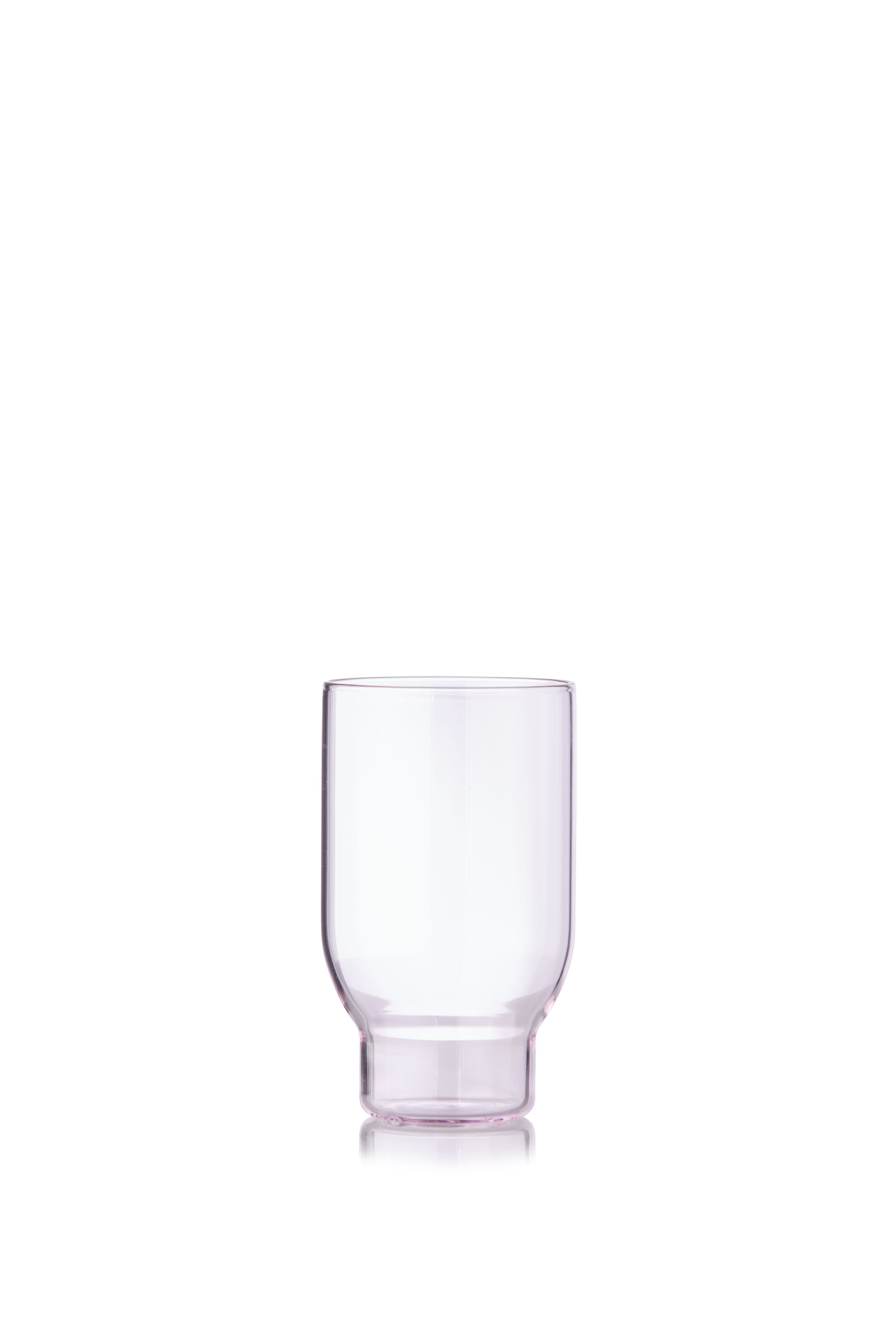Studio About Glassware Set Of 2 Water Glasses, Rose