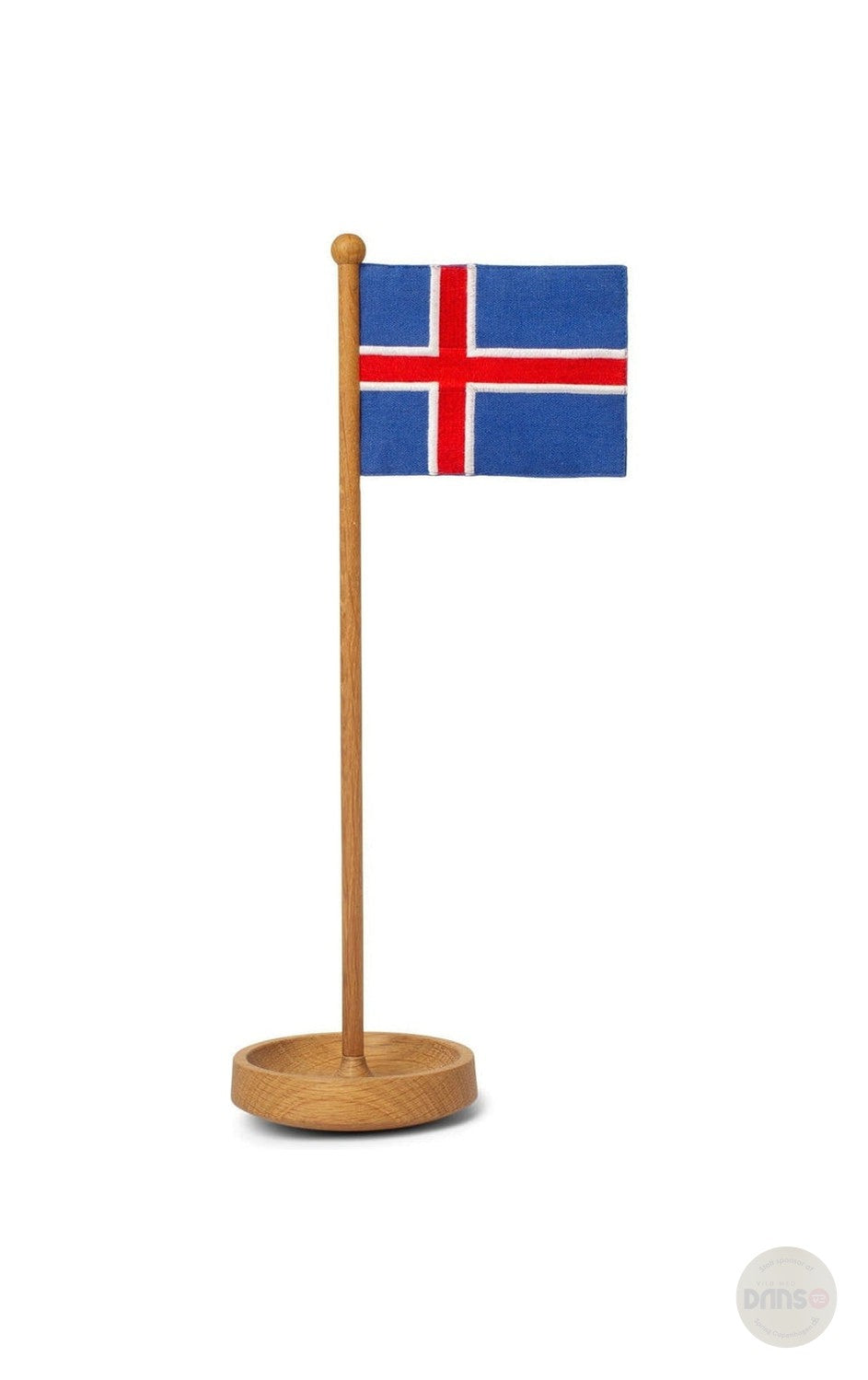 Wiosenna flaga stołu Kopenhaga, flaga islandzka